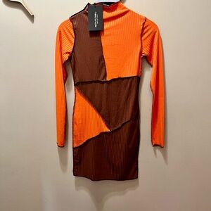 NWT Pretty Little Thing Bodycon Dress Size 6